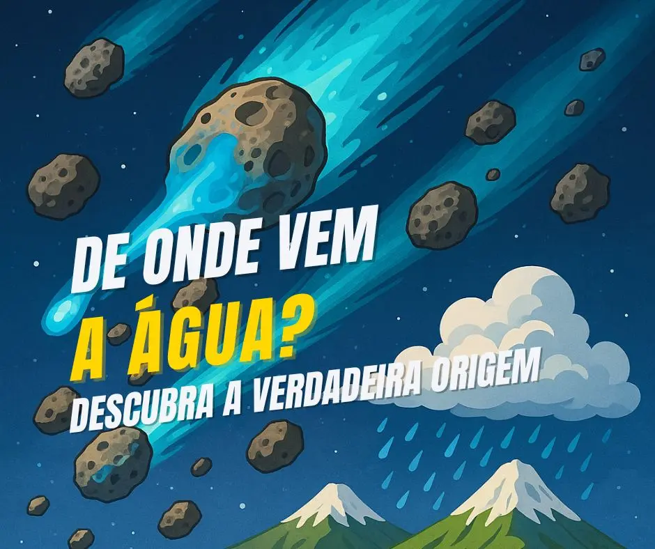 DE ONDE VEM A ÁGUA