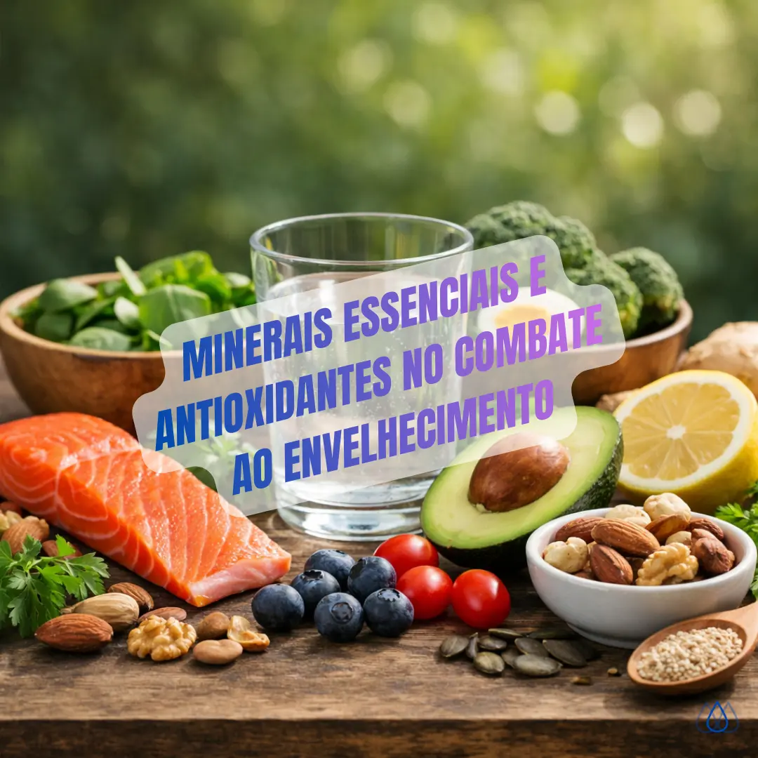 Minerais Essenciais e Antioxidantes no Combate ao Envelhecimento