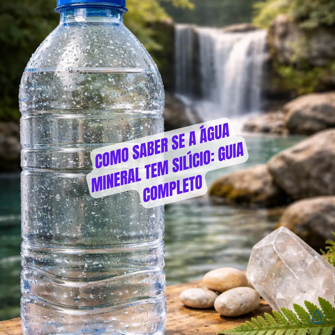 Como Saber se a Água Mineral Tem Silício: Guia Completo
