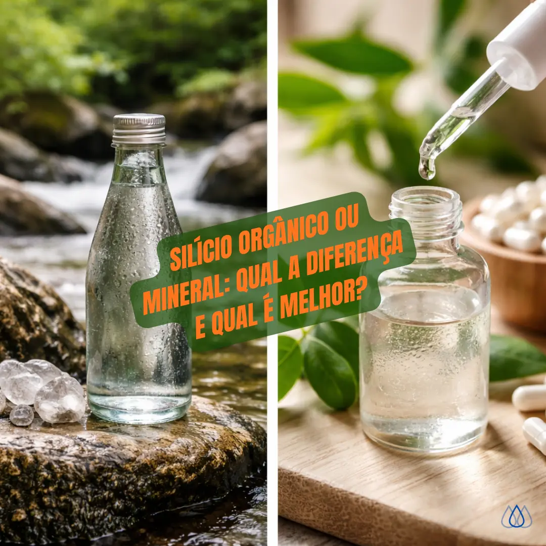 Silício Orgânico ou Mineral: Qual a Diferença e Qual é Melhor?