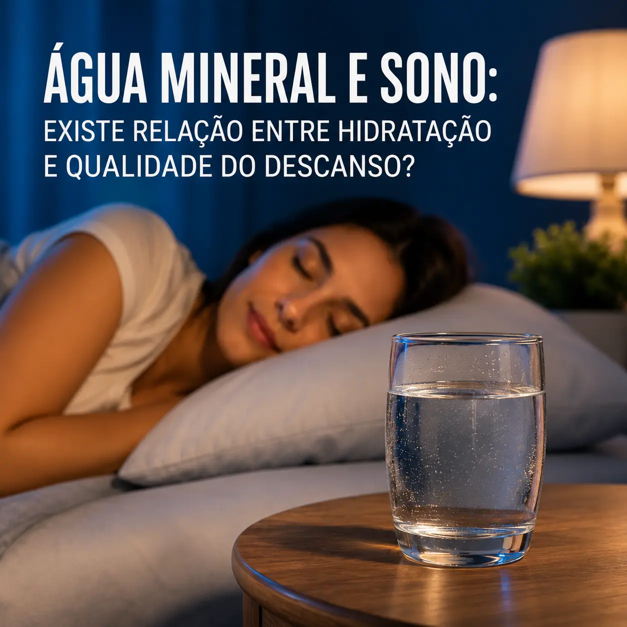 Água Mineral e Sono
