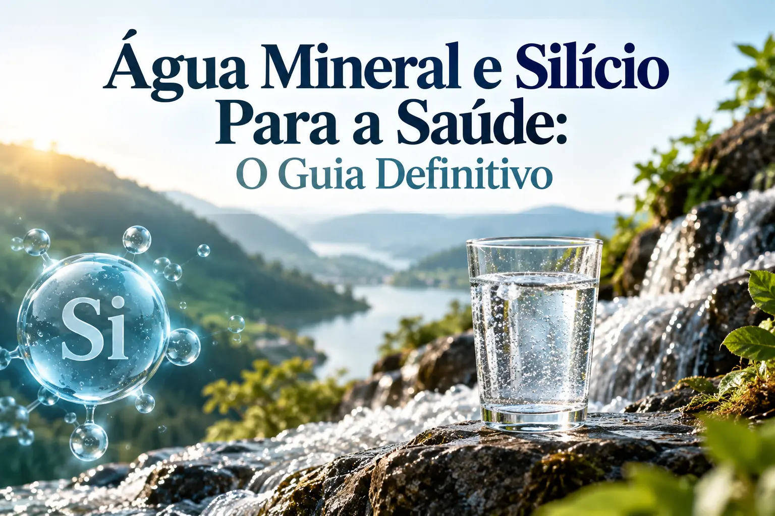 Água Mineral e Silício Para a Saúde
