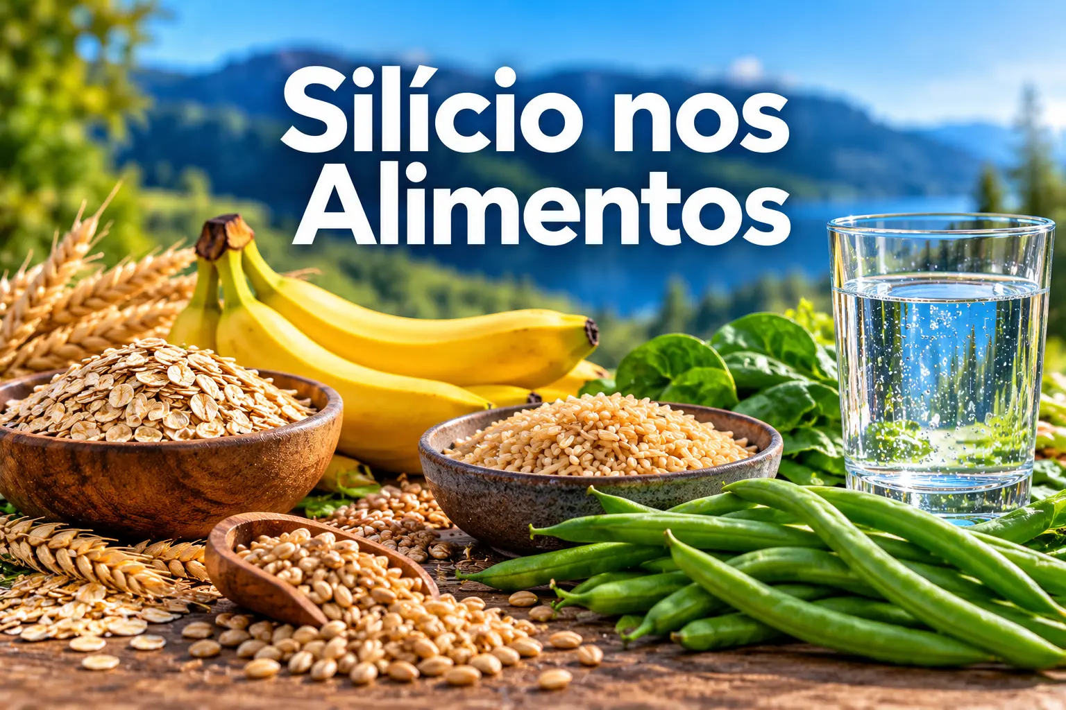 Silício nos Alimentos: Quais São as Principais Fontes Naturais